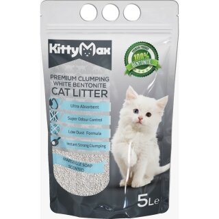 KittyMax Marsilya Sabun Kokulu Topaklanan Kalın Taneli 5 lt Kedi Kumu kullananlar yorumlar